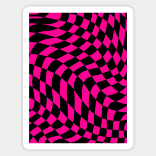 Warped Checkerboard Magnet